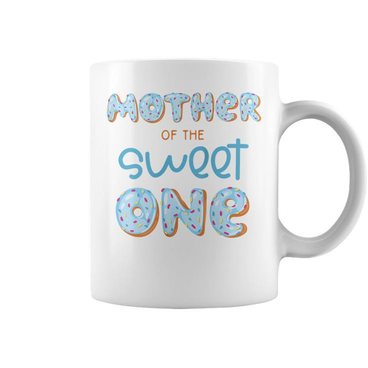 Womens Mother Of The Sweet One Donut Boy 1St Birthday Party Mommy  Coffee Mug