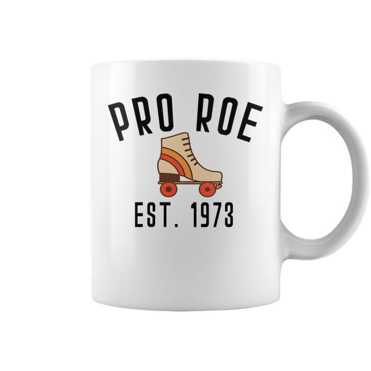 Womens Pro Roe 1973 70S 1970S Rights Vintage Retro Skater Skating  Coffee Mug