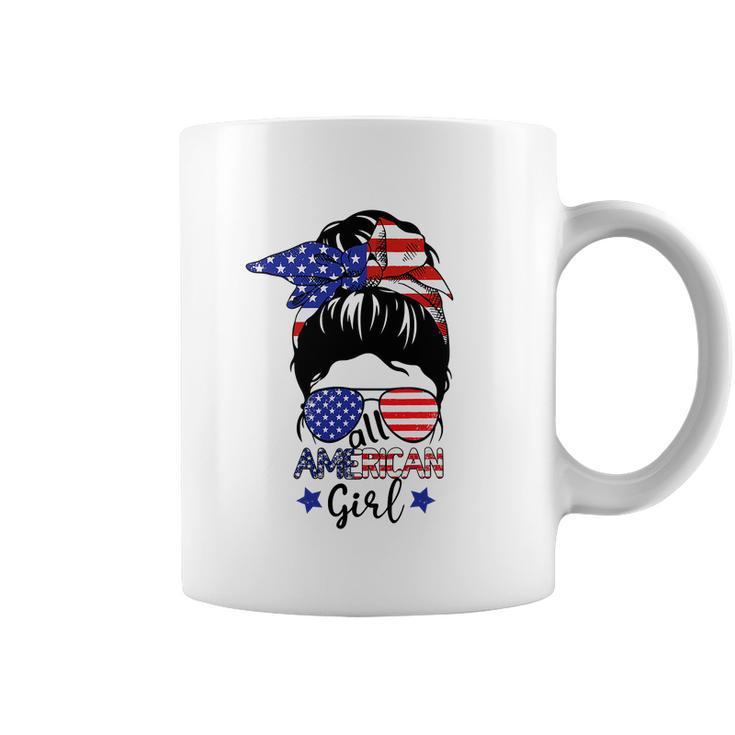 American Girl 4Th Of July V2 Coffee Mug