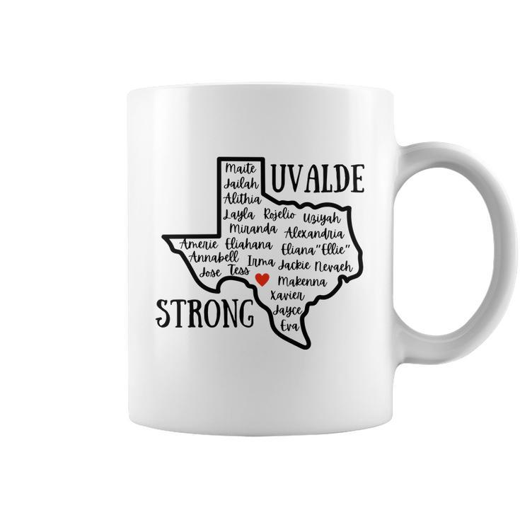 Uvalde Strong Remember The Victims Coffee Mug
