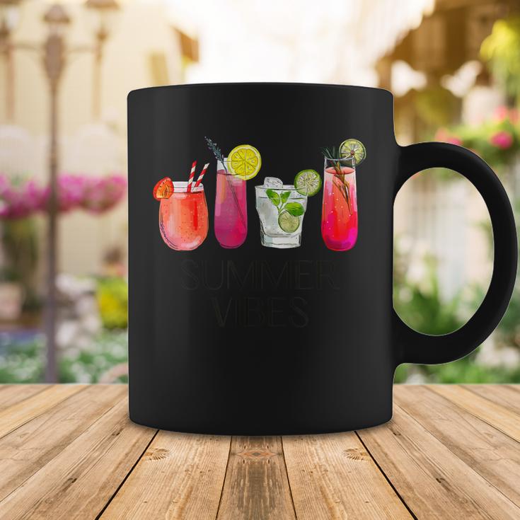 Summer Vibes Tropical Cocktail Drink Design For Beach Fun  Coffee Mug