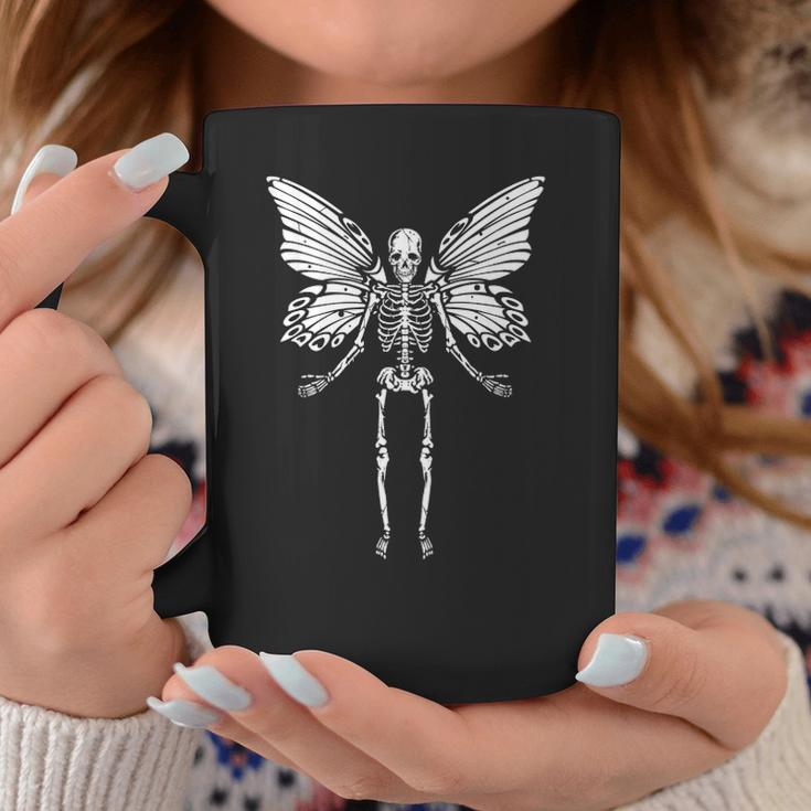 Fairycore Aesthetic Gothic Butterfly Skeleton Fairy Grunge Coffee Mug