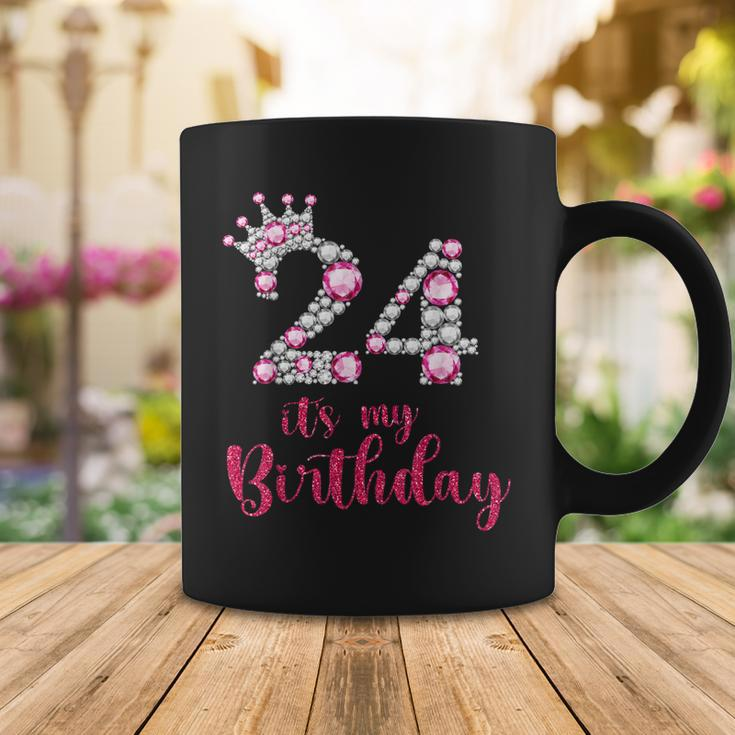 24 Its My Birthday 24Th Birthday 24 Years Old Bday Coffee Mug Funny Gifts