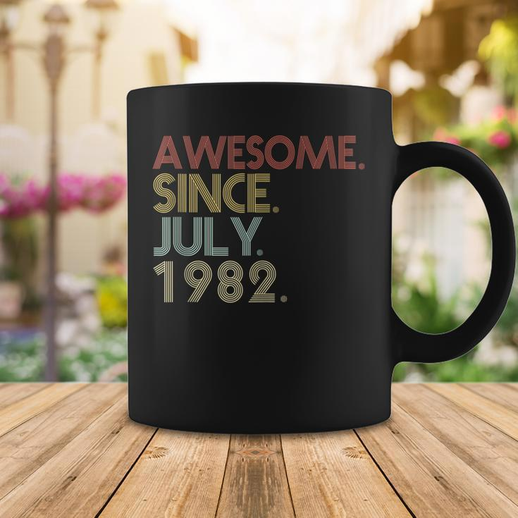 40Th Birthday Party 40 Years Old Awesome Since July 1982 Coffee Mug Funny Gifts