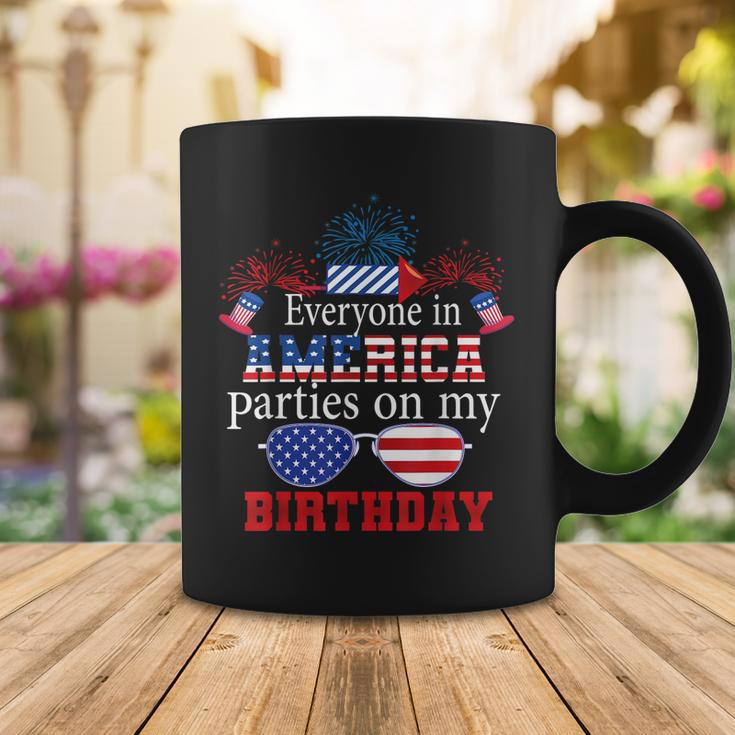 4Th Of July Birthday Gifts Funny Bday Born On 4Th Of July Coffee Mug Funny Gifts