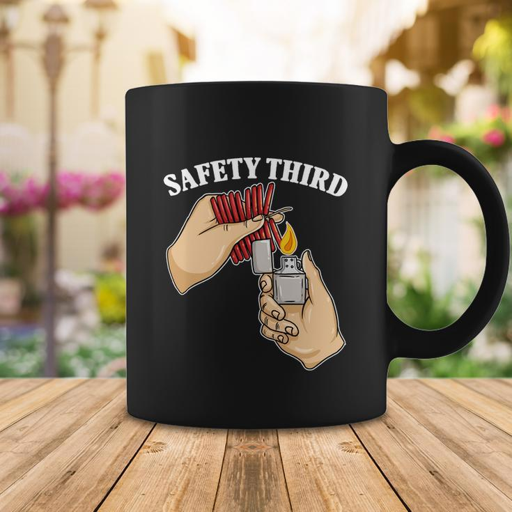 4Th Of July Firecracker Safety Third Funny Fireworks Gift Coffee Mug Unique Gifts