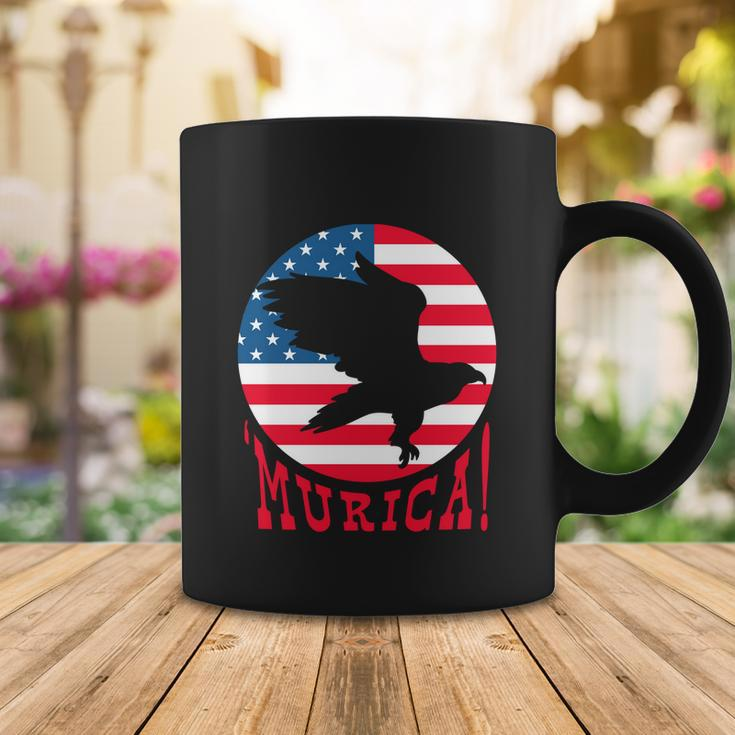 4Th Of July Funny Funny Gift Eagle Mullet Murica Patriotic Flag Gift Coffee Mug Unique Gifts
