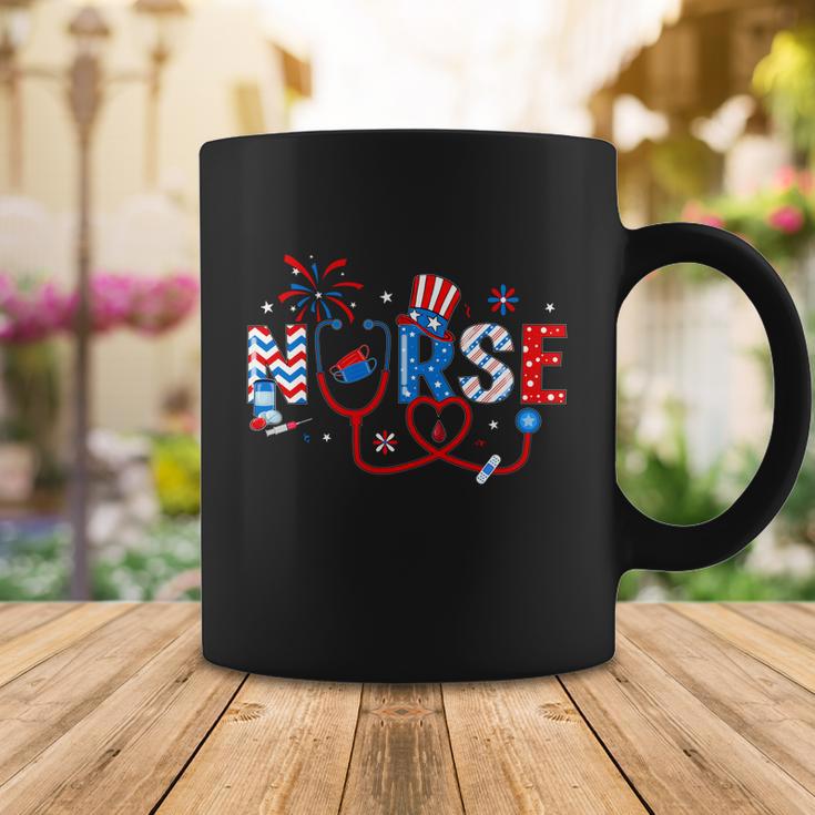 4Th Of July Nursing For Women Stethoscope Nurse Graduation Meaningful Gift Coffee Mug Unique Gifts