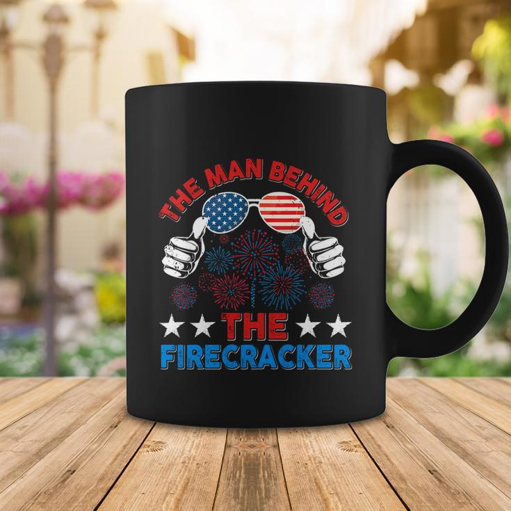 4Th Of July The Man Behind The Firecracker Patriotic Us Flag Gift Coffee Mug Unique Gifts