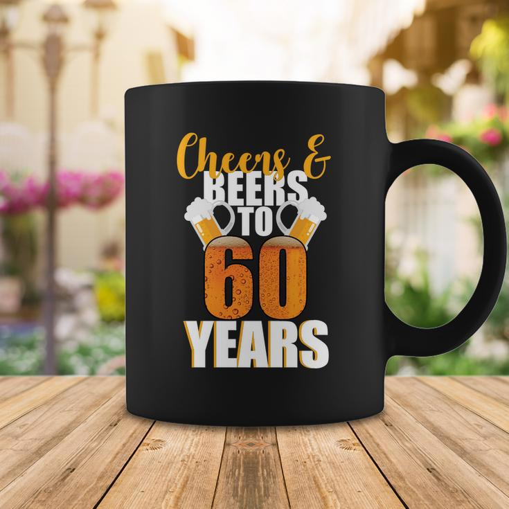 60Th Birthday Cheers & Beers To 60 Years Tshirt Coffee Mug Unique Gifts