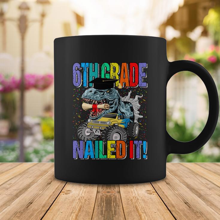 6Th Grade Nailed It Monster Truck Dinosaur Meaningful Gift Coffee Mug Unique Gifts