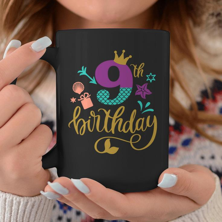 9Th Birthday Cute Graphic Design Printed Casual Daily Basic Coffee Mug Personalized Gifts
