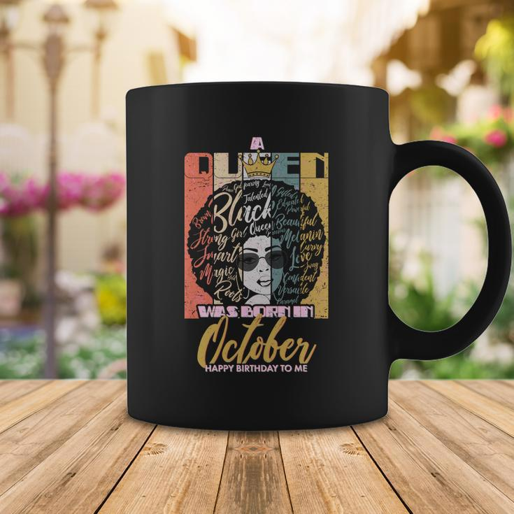 A Queen Was Born In October Coffee Mug Unique Gifts