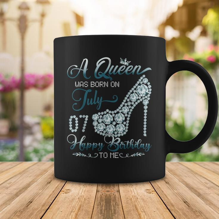 A Queen Was Born On July 07 Born In 07Th July Birthday Coffee Mug Funny Gifts