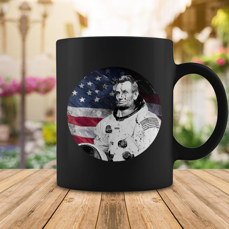 Abe Lincoln Astronaut Coffee Mug Unique Gifts