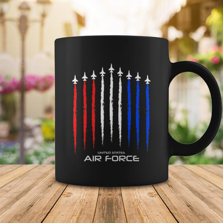 Air Force Us Veterans 4Th Of July Great Gift American Flag Meaningful Gift Coffee Mug Unique Gifts