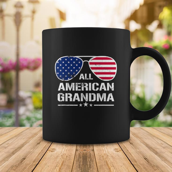 All American Grandma American Flag Patriotic Coffee Mug Unique Gifts