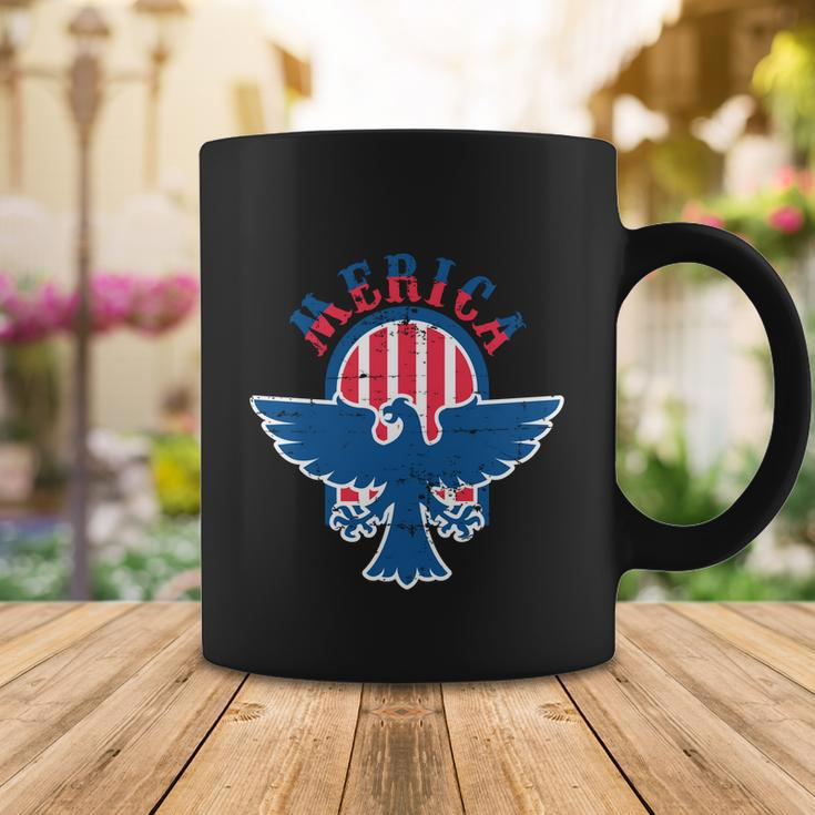 American Flag 4Th Of July Gift Patriotic Eagle Mullet Cool Gift Coffee Mug Unique Gifts