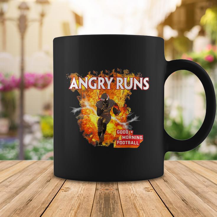 Angry Runs Good Morning Football Sport Lover Football Fan Tshirt Coffee Mug Unique Gifts