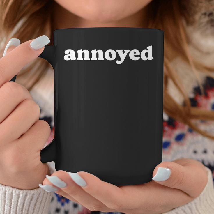Annoyed Funny Couples Halloween Minimalist Costume Coffee Mug Personalized Gifts