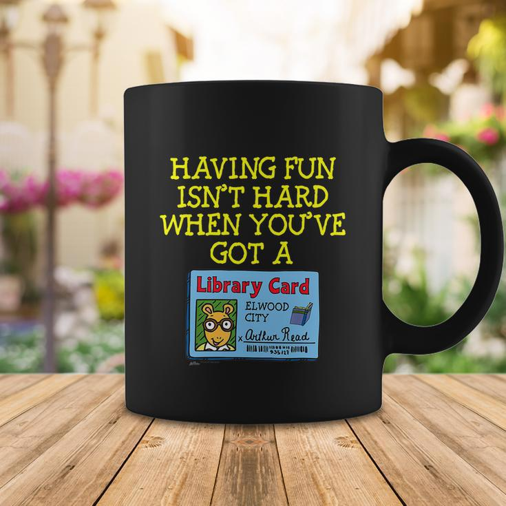 Arthur Having Fun Isnt Hard Gift Coffee Mug Unique Gifts