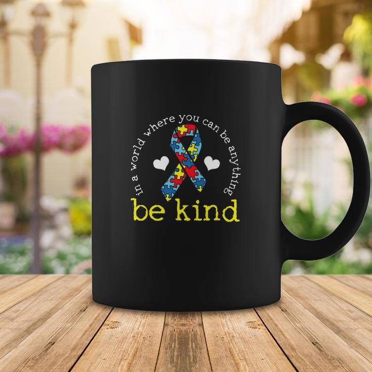 Autism Awareness Kindness Ribbon Heart Tshirt Coffee Mug Unique Gifts