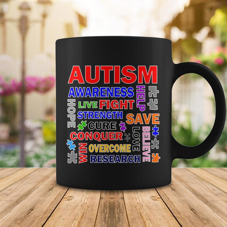 Autism Mashup Tshirt Coffee Mug Unique Gifts