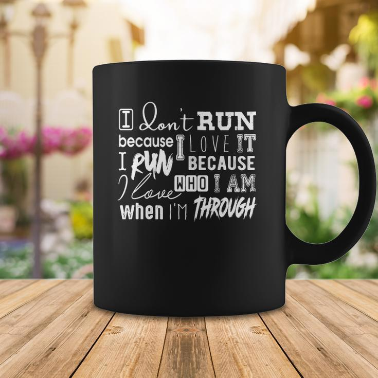 Awesome Quote For Runners &8211 Why I Run Coffee Mug Unique Gifts