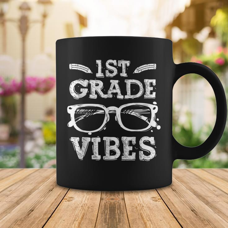Back To School 1St First Grade Vibes First Day Teacher Kids Coffee Mug Funny Gifts
