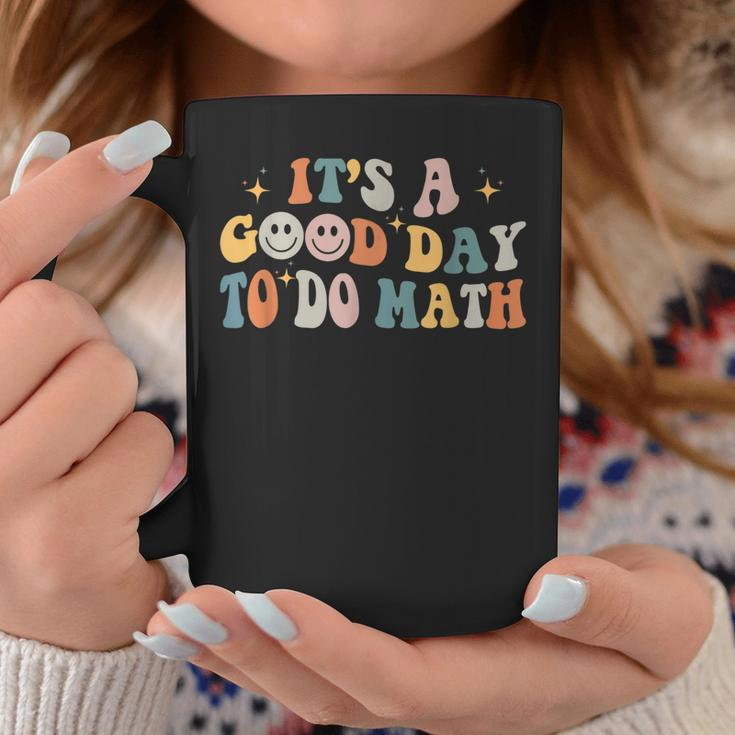 Back To School Its A Good Day To Do Math Teachers Groovy Coffee Mug Personalized Gifts