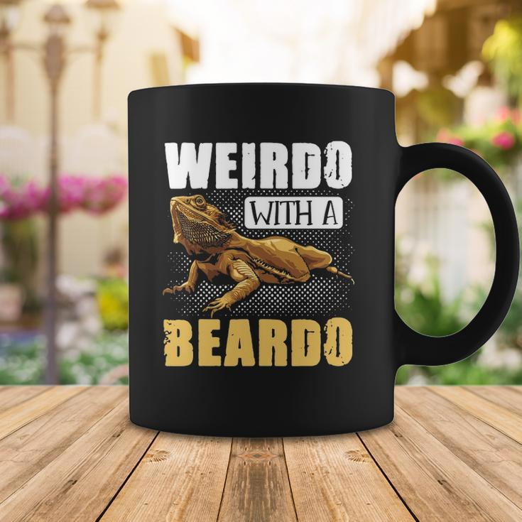 Bearded Dragon Weirdo With A Beardo Reptiles Coffee Mug Unique Gifts