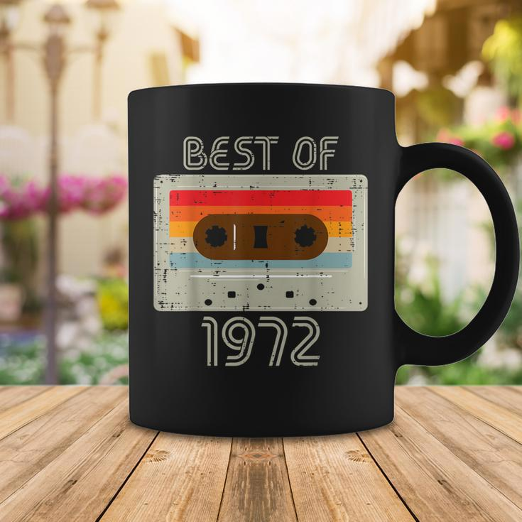 Best Of 1972 Casette Tape Retro 50Th Birthday 50 Years Old Coffee Mug Funny Gifts