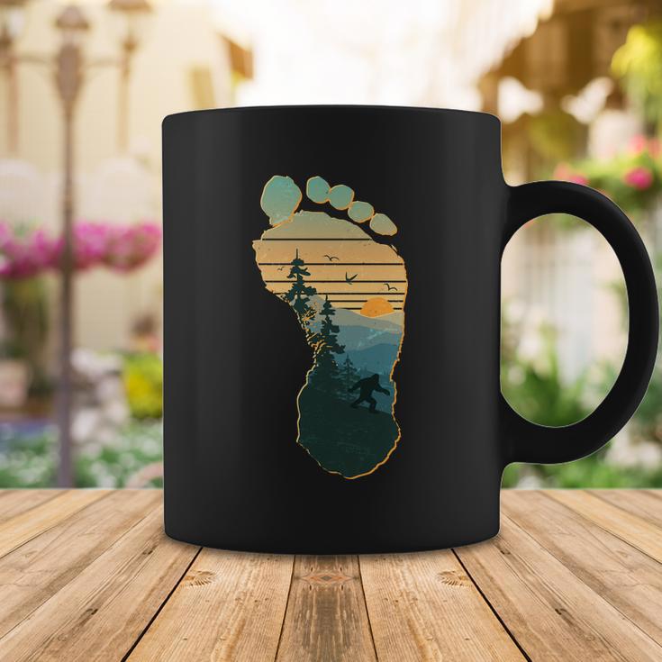 Bigfoot Wilderness Footprint Coffee Mug Unique Gifts