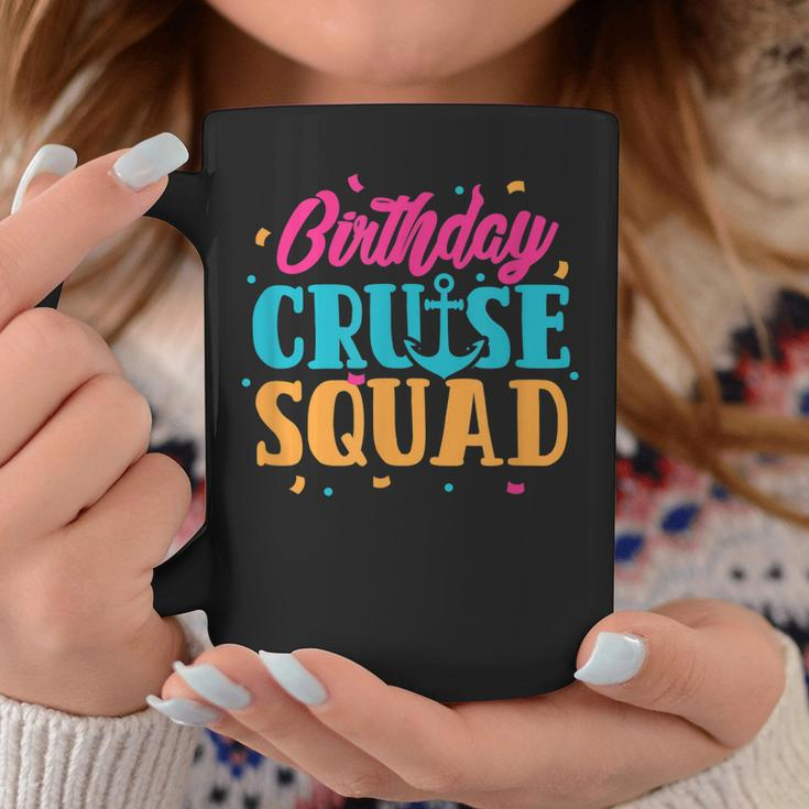 Birthday Cruise Squad Cruising Boat Party Travel Vacation Coffee Mug Personalized Gifts