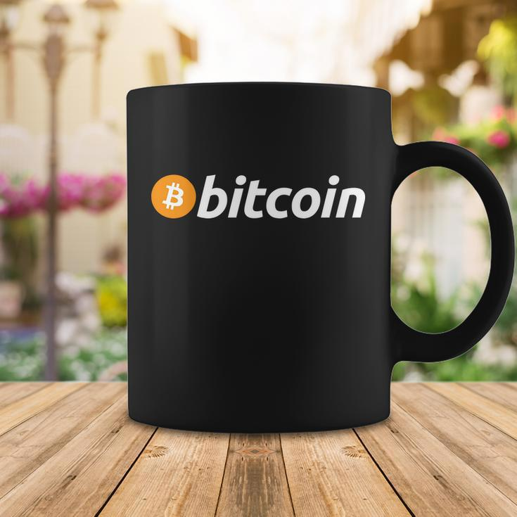 Bitcoin Logo Tshirt Coffee Mug Unique Gifts