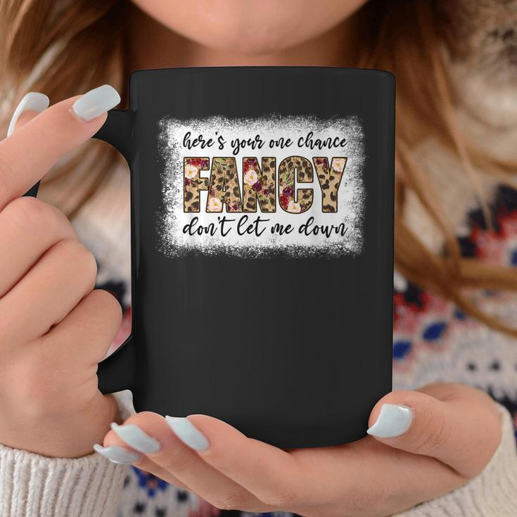 Bleached Heres Your One Chance Fancy Dont Let Me Down Coffee Mug Personalized Gifts