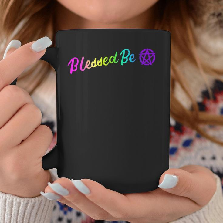 Blessed Be Witchcraft Wiccan Witch Halloween Wicca Occult Coffee Mug Unique Gifts