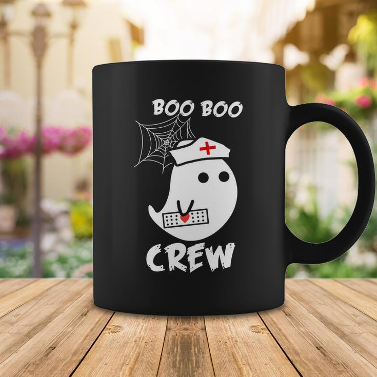 Boo Boo Crew Nurse Ghost Funny Halloween Coffee Mug Unique Gifts