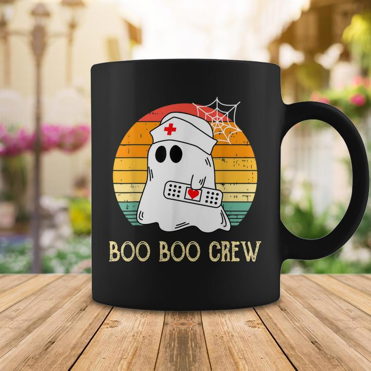 Boo Boo Crew Nurse Ghost Funny Halloween Costume Coffee Mug Funny Gifts