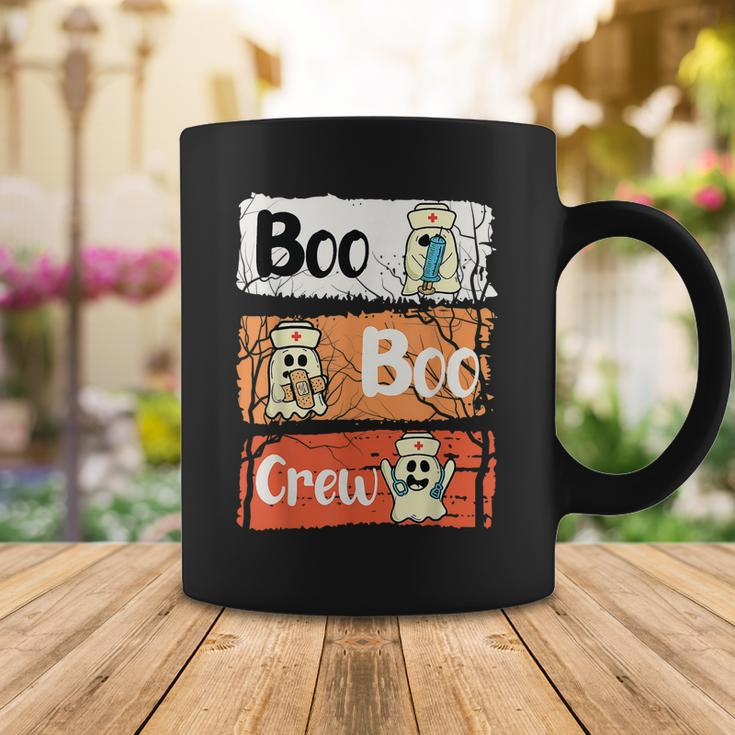 Boo Crew Team Nursing Lpn Cna Healthcare Nurse Halloween Coffee Mug Funny Gifts