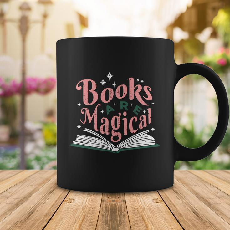 Books Are Magical Reading Quote To Encourage Literacy Gift Coffee Mug Unique Gifts