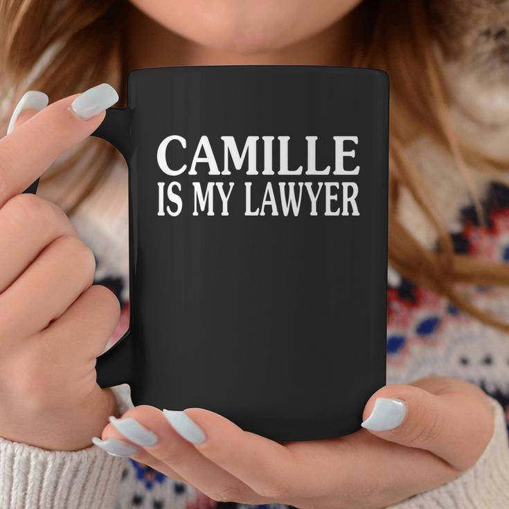 Camille Vazquez Is My Lawyer Shirt I Love Camille Vazquez Graphic Design Printed Casual Daily Basic Coffee Mug Personalized Gifts
