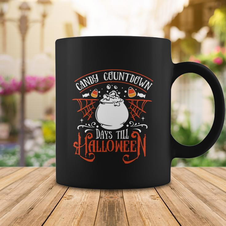 Candy Countdown Days Till Halloween Funny Halloween Quote V2 Coffee Mug Unique Gifts