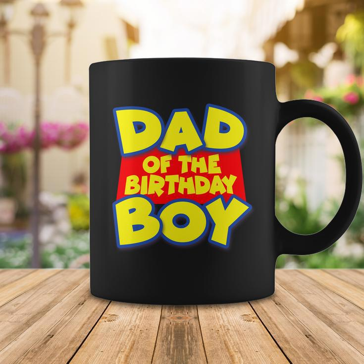 Cartoony Dad Of The Birthday Boy Tshirt Coffee Mug Unique Gifts