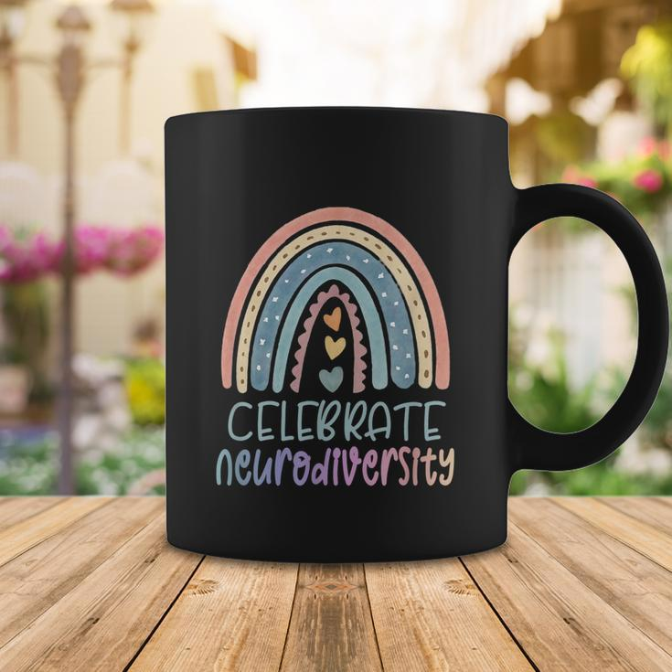Celebrate Neurodiversity Mental Gift Health Autism Awareness Gift Coffee Mug Unique Gifts