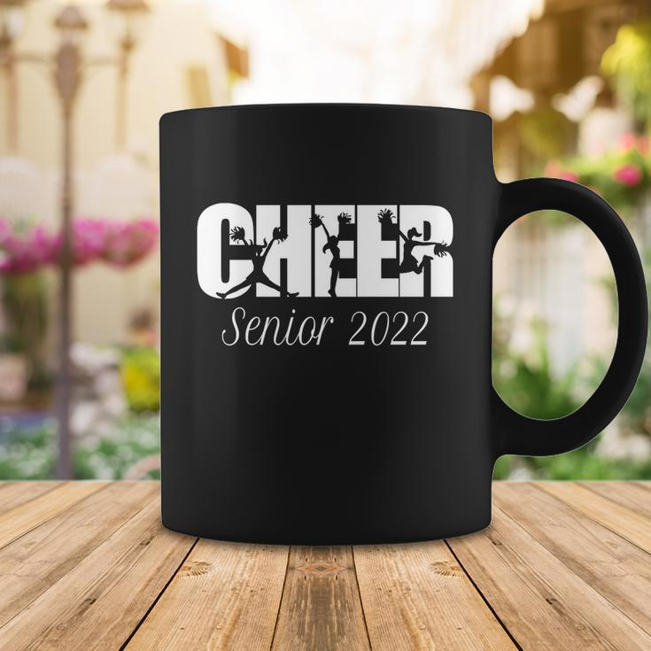 Cheer Senior 2022 Spirit Cheerleader Outfits Graduation Funny Gift Coffee Mug Unique Gifts