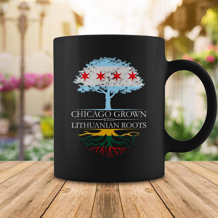 Chicago Grown With Lithuanian Roots Tshirt V2 Coffee Mug Unique Gifts
