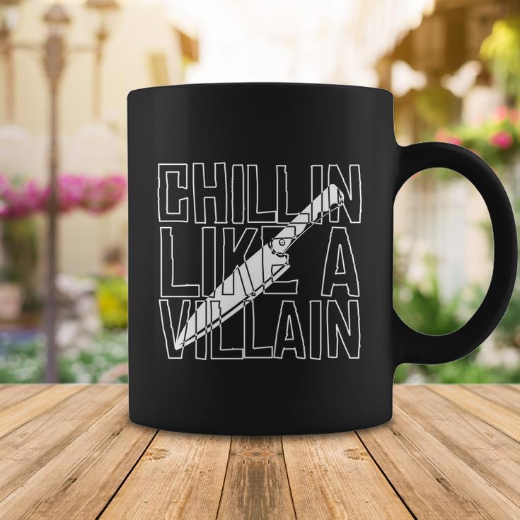 Chillin Like A Villain Halloween Quote V2 Coffee Mug Unique Gifts