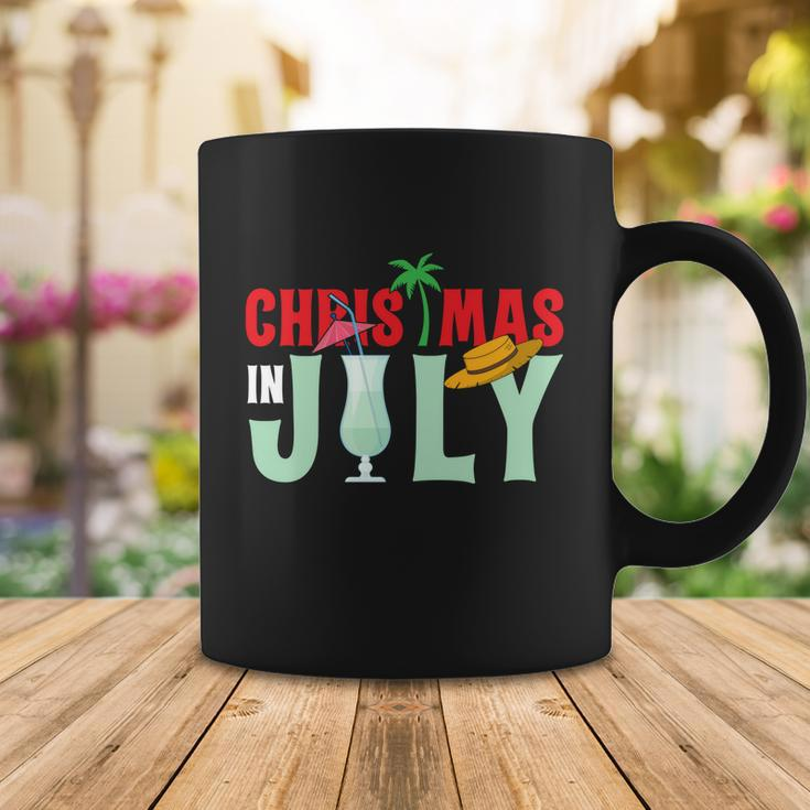 Christmas In July Merry Christmas Summer Funny Santa Coffee Mug Unique Gifts