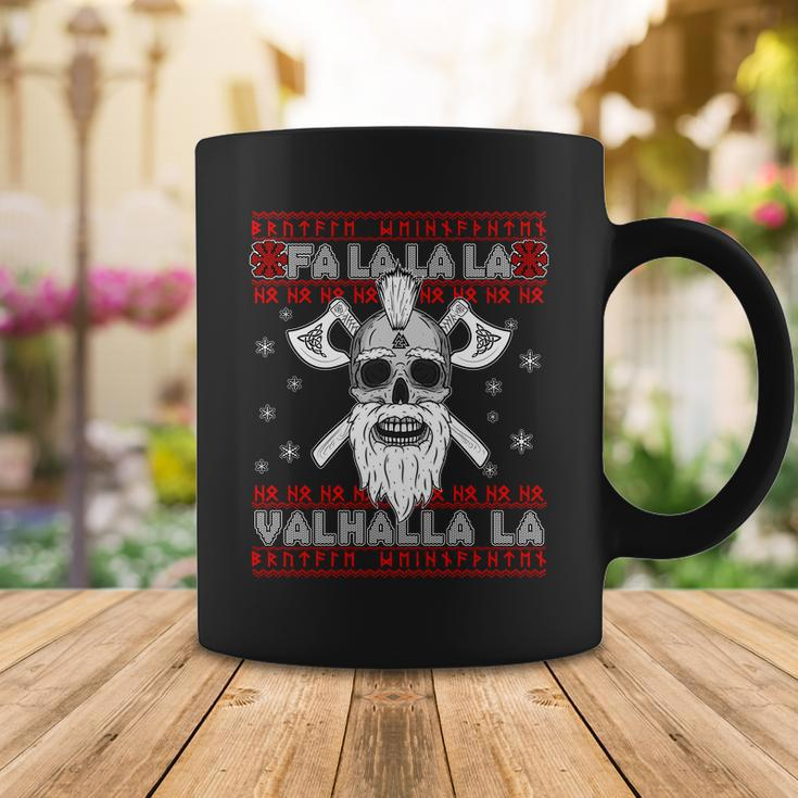 Christmas Valhalla Viking Valknut Skull Ugly Sweater Coffee Mug Unique Gifts